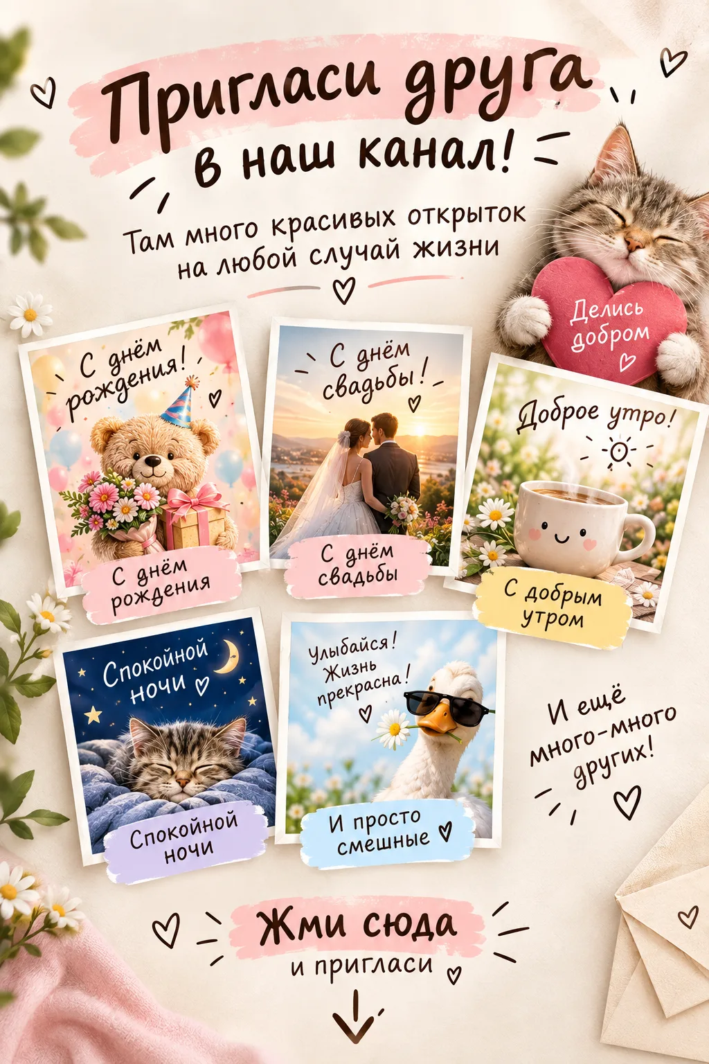 Просто отправь это сообщение другу