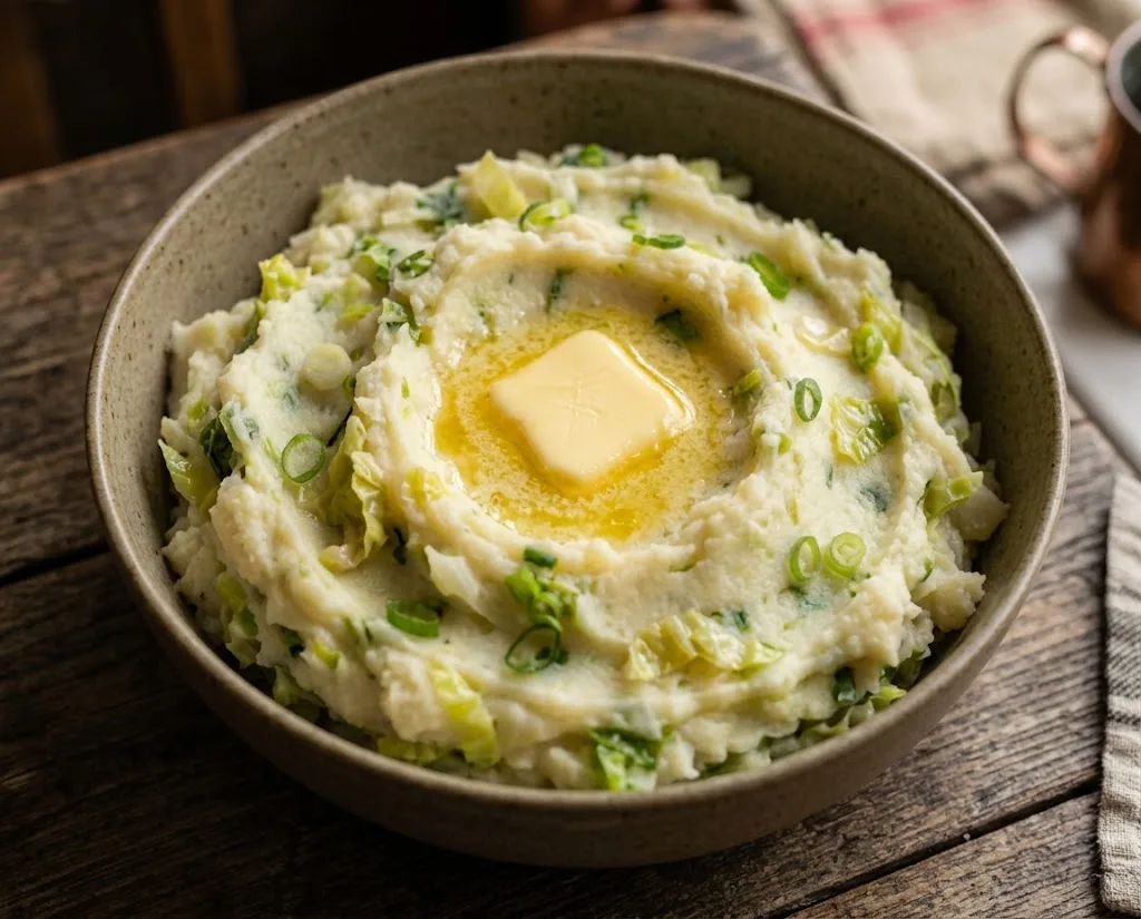 🥔🇮🇪 КОЛКАННОН — КАРТОФЕЛЬНОЕ ПЮРЕ ПО-ИРЛАНДСКИ 🇮🇪🥔