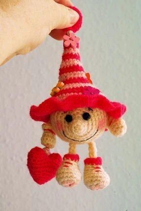 Вязаные Гномики игрушки - Амигурами
