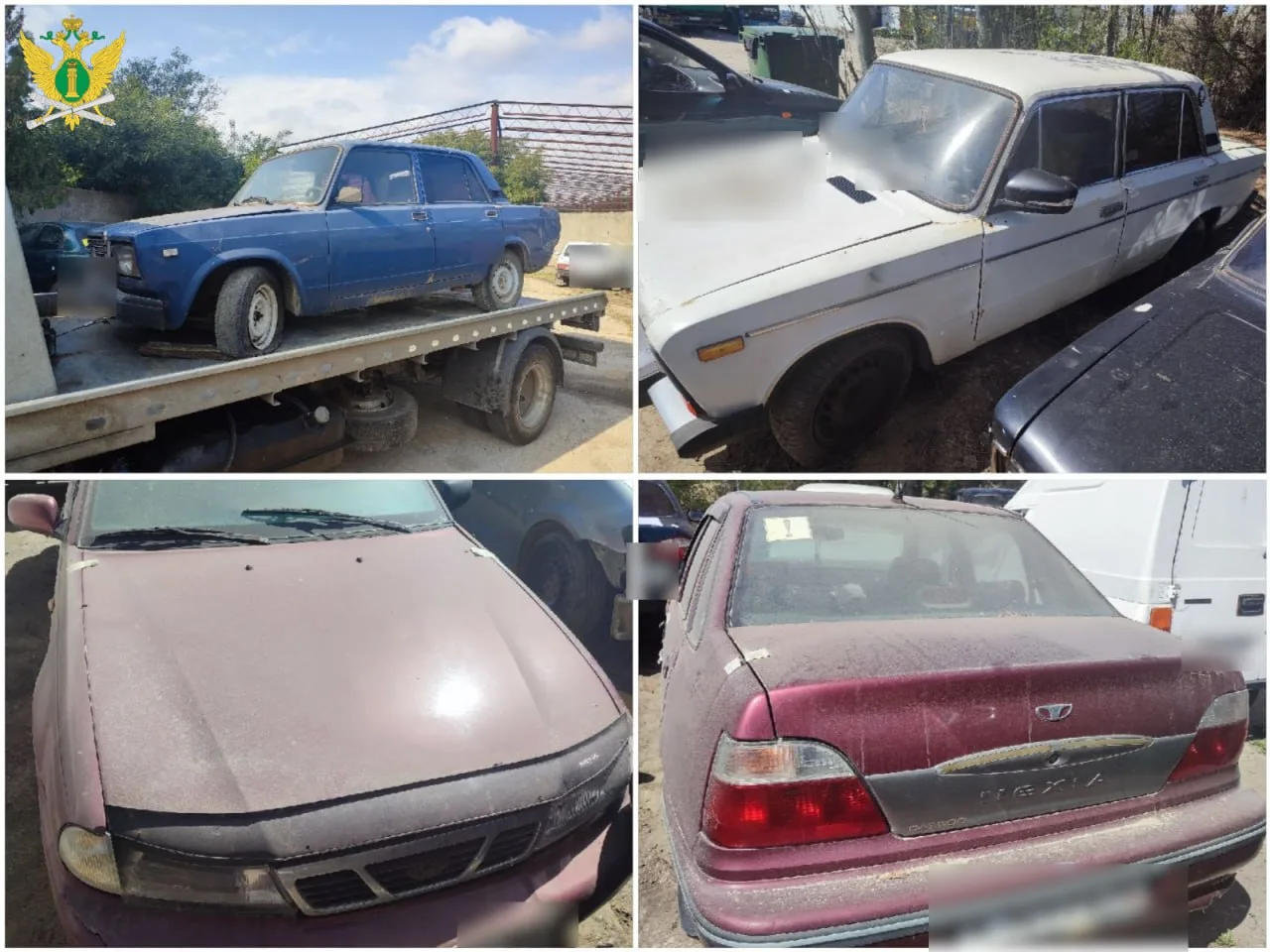 🚘 В Красногвардейском районе три конфискованных автомобиля передали в зону СВО