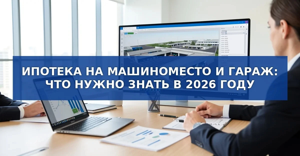 Ипотека на парковочное место и гараж в 2026 году