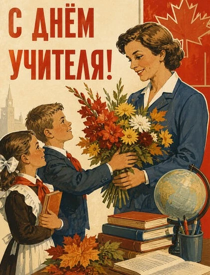 С праздником, наши дорогие учителя! 🤝🏻