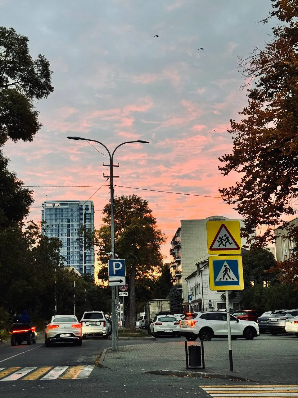 Анапский закат от моего младшего оператора🌅