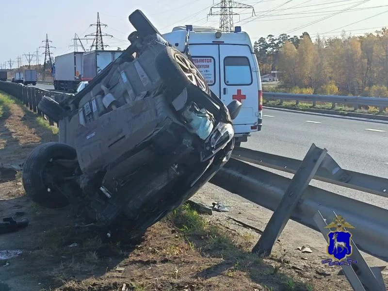 На трассе М-5 в Самарской области произошло два наезда транспорта на препятствия