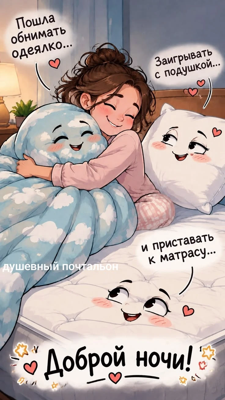 🥰 Ставьте реакции и делитесь открыткой с близкими ❤️