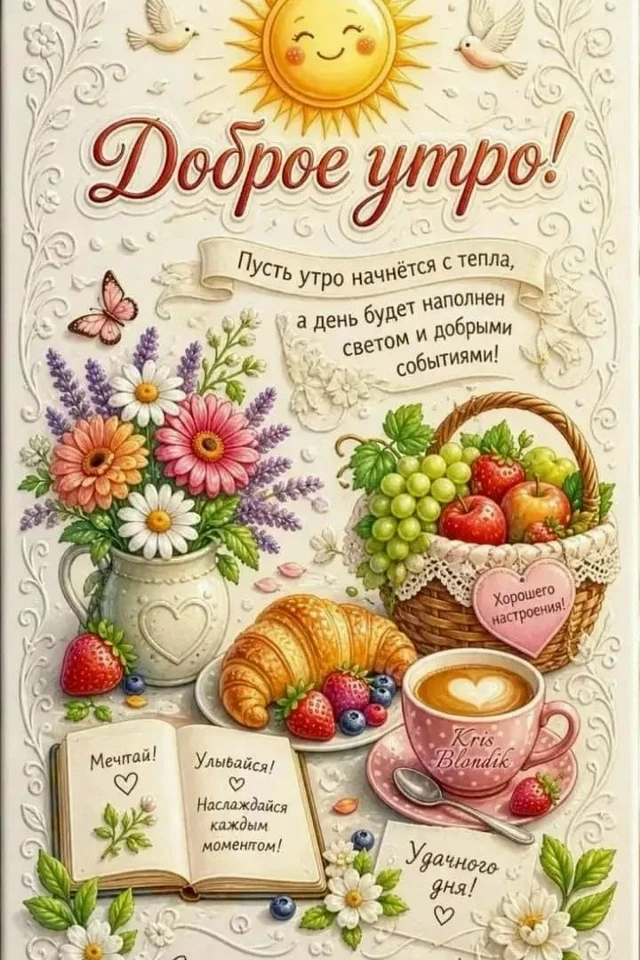 С добрым осенним утром! Лёгкого дня и солнечного настроения!