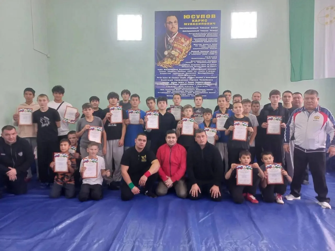 🤼 Первенство района по борьбе «Корэш», посвящённое Дню Республики Башкортостан