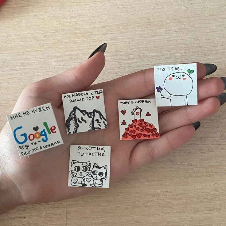 ✨ Идея для милых мини-открыток