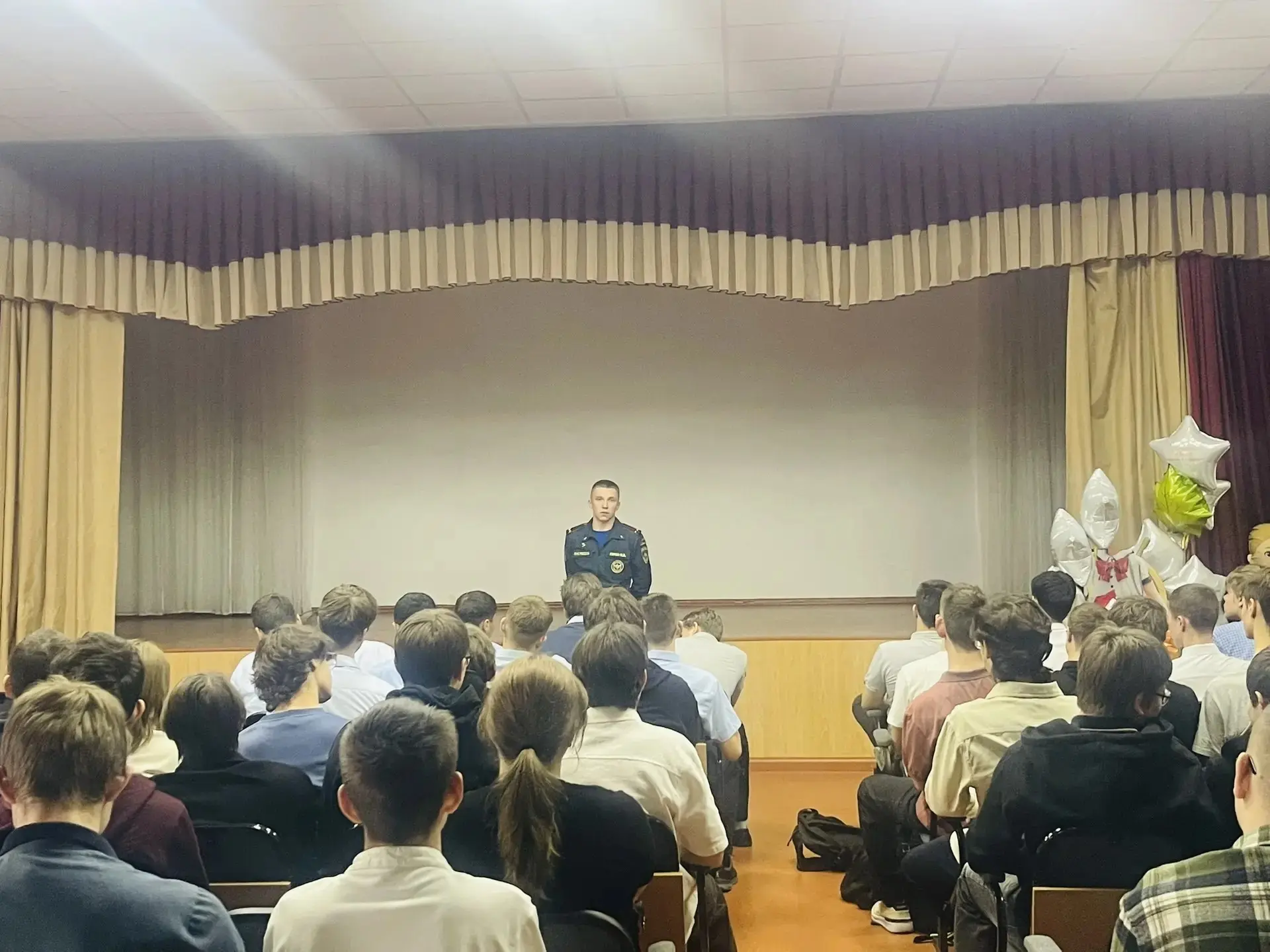 📋 Профориентационная встреча со специалистом пожарной службы