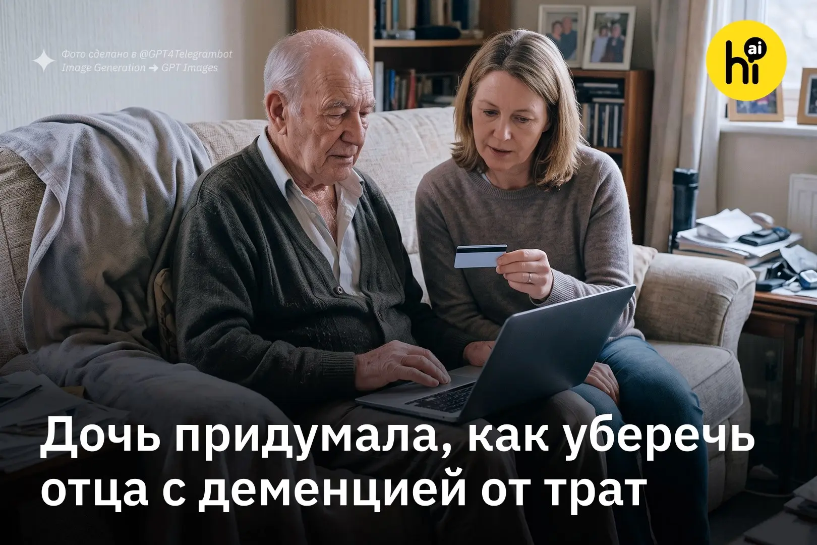 👨 Дочь придумала, как уберечь отца с деменцией от лишних покупок