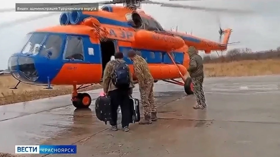 На севере края запустили рейсовые вертолёты между труднодоступными территориями