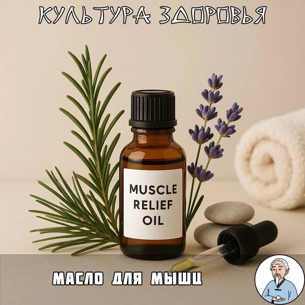 💪 Масло для снятия мышечного напряжения