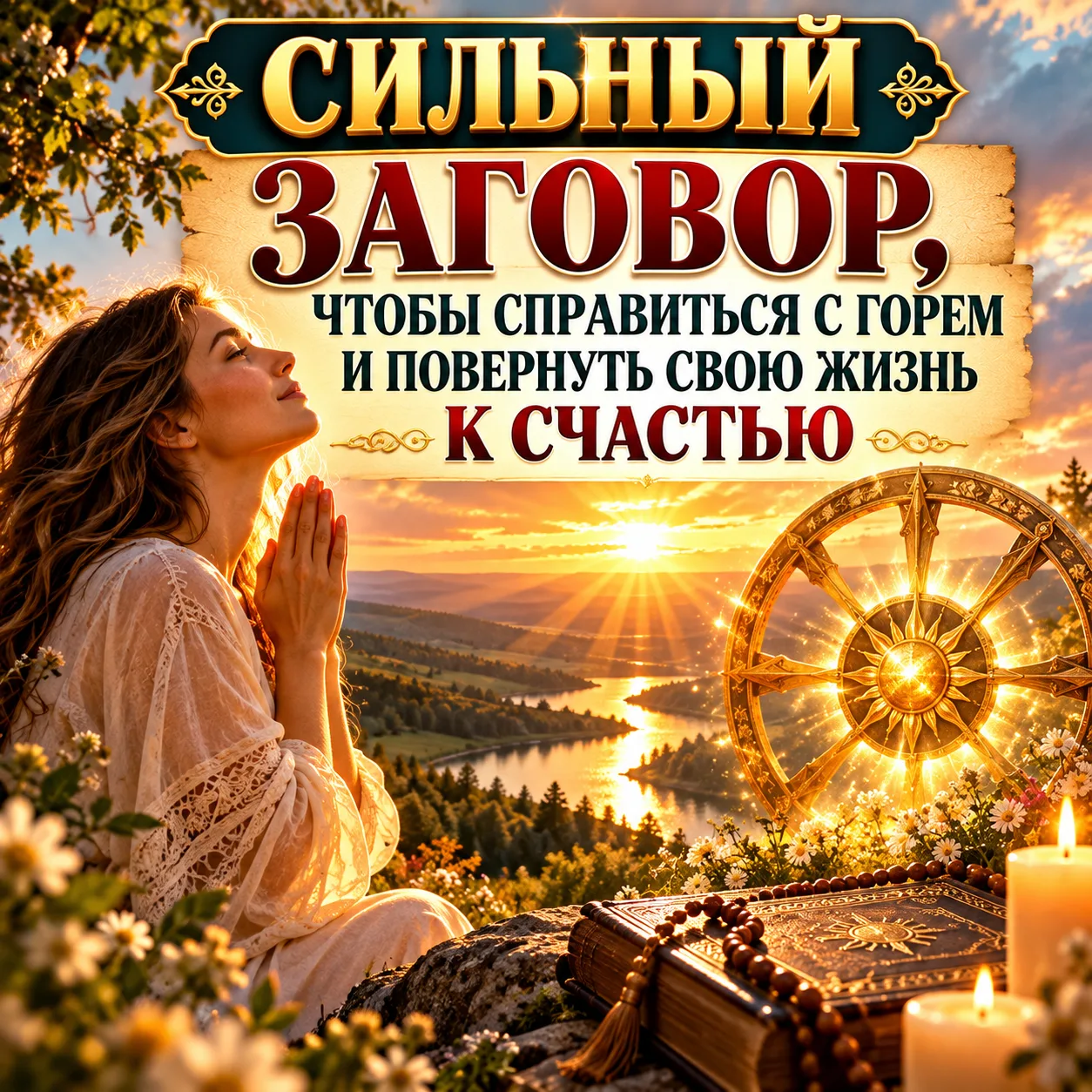 ✨ ЗАГОВОР, КОТОРЫЙ РАНЬШЕ ЧИТАЛИ, ЧТОБЫ СПРАВИТЬСЯ С ГОРЕМ И ВЕРНУТЬ В ДОМ СПОКОЙСТВИЕ ✨