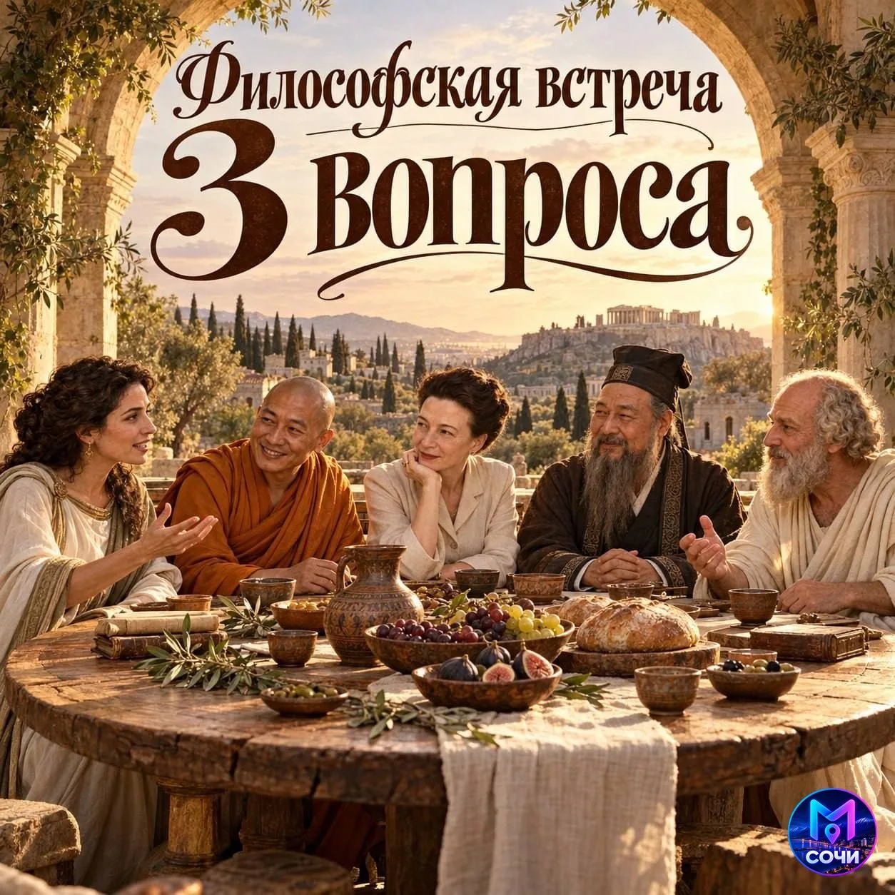философская встреча три вопроса