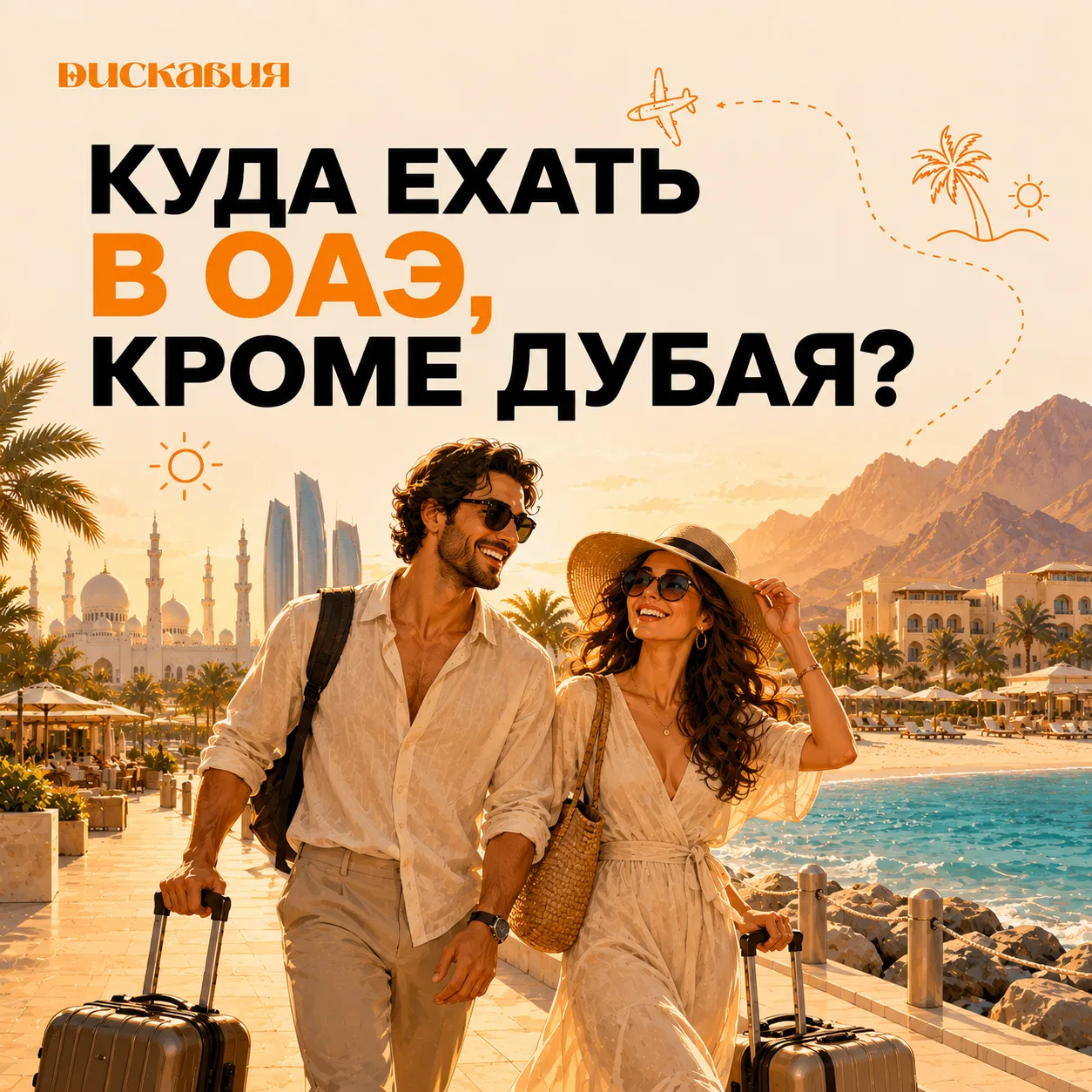 🇦🇪 Когда думаем про ОАЭ, первым в голову обычно приходит Дубай. Но на самом деле выбо...