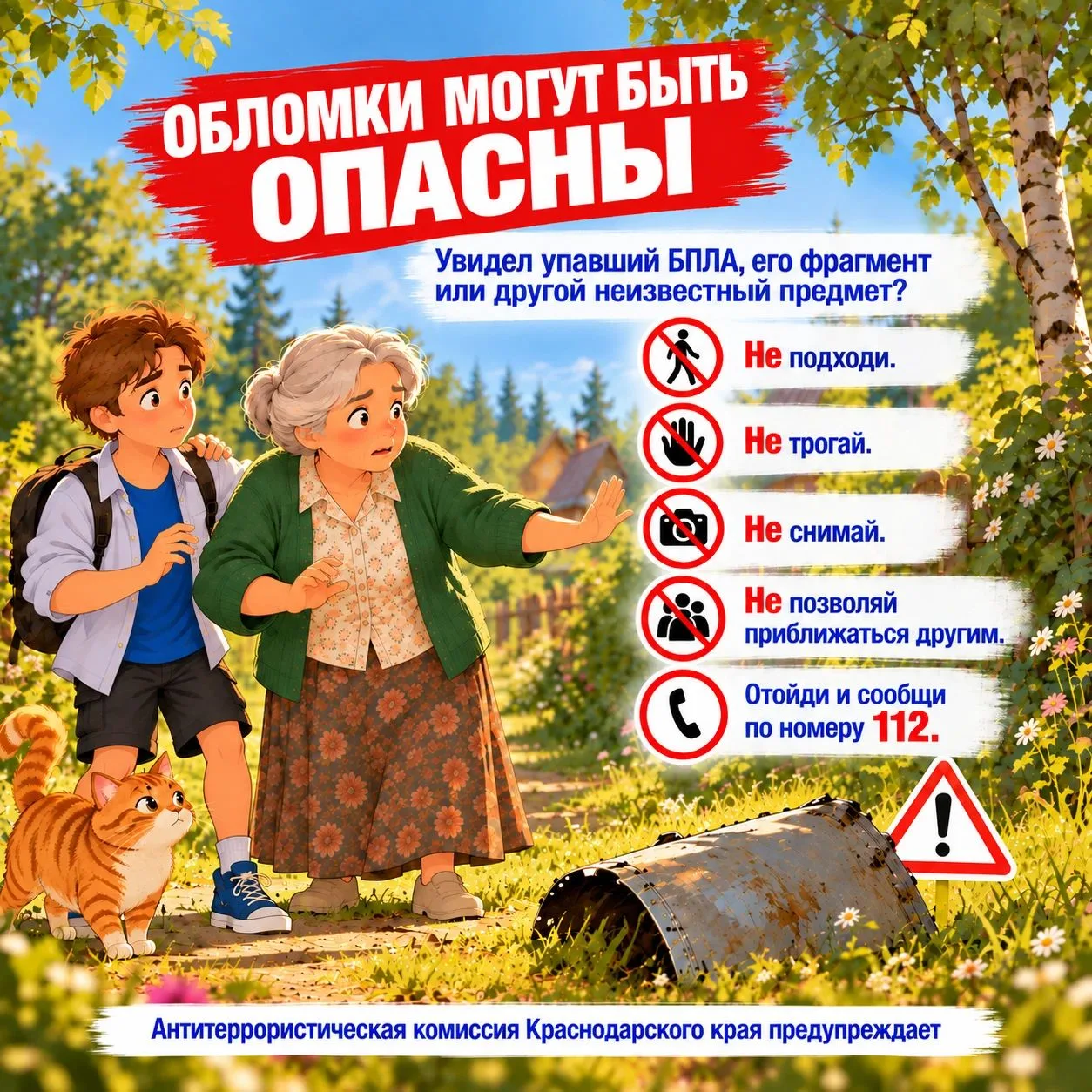 Будьте бдительны и ответственны!