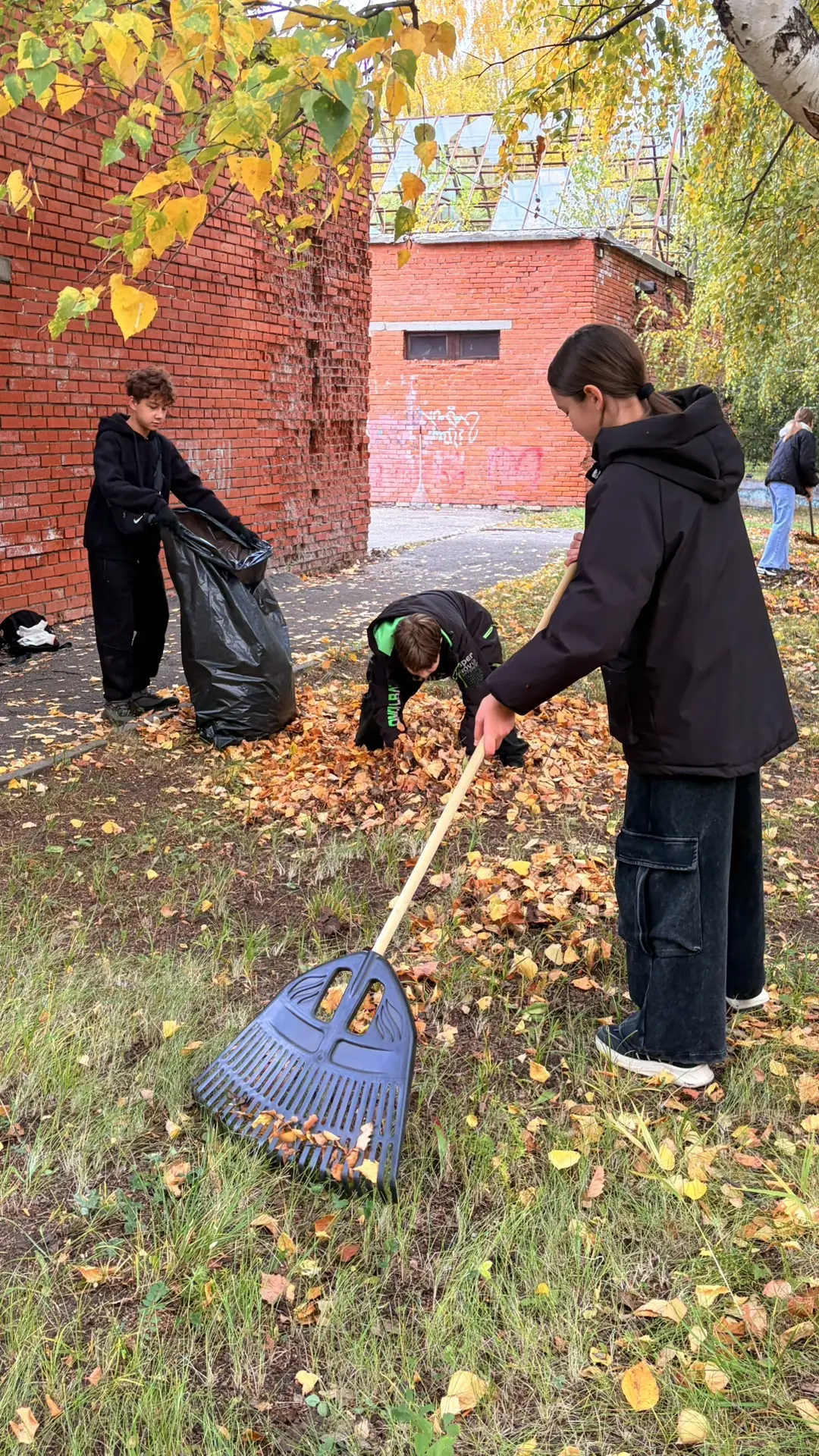 Субботник в разгаре!