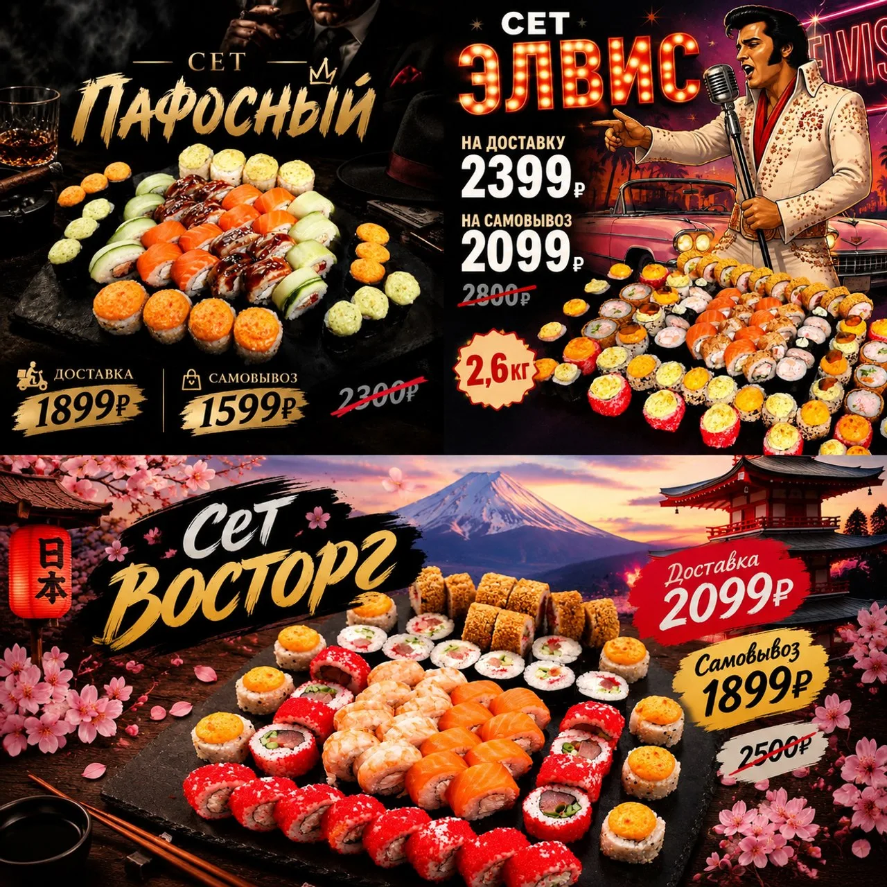 🔥При заказе этих сетов можно получить вкусный подарок🎁
