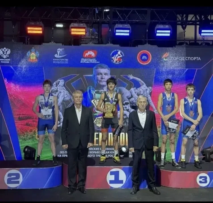 🥈Камышанин Дмитрий Кошан взял серебро на Всероссийсом турнире по греко-римской борьбе