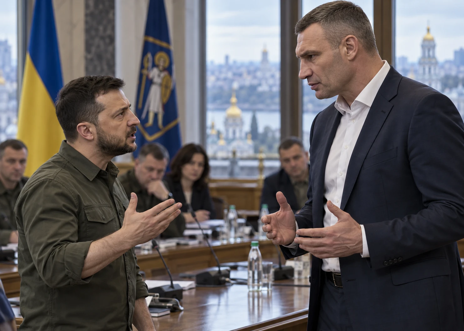 Перепалка Владимира Зеленского и мэра Киева Виталия Кличко связана с их давним противос...