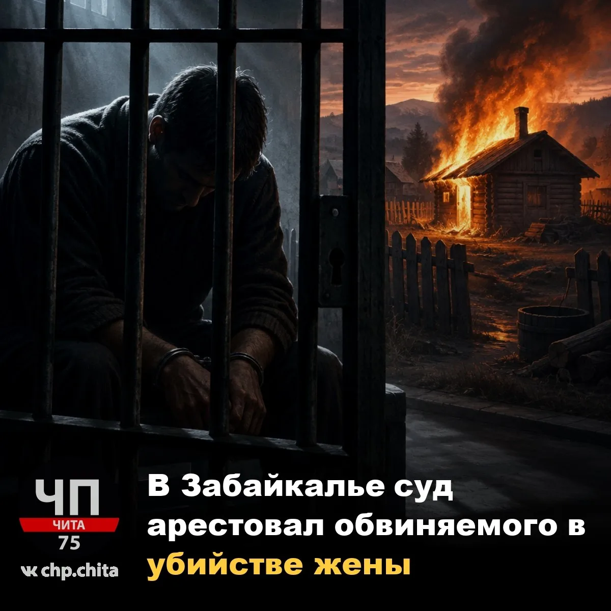В Забайкалье суд арестовал обвиняемого в убийстве жены