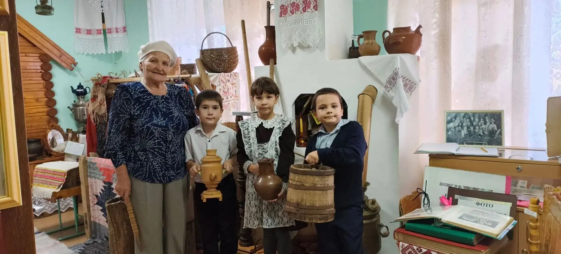Первый класс в этнографическом музее