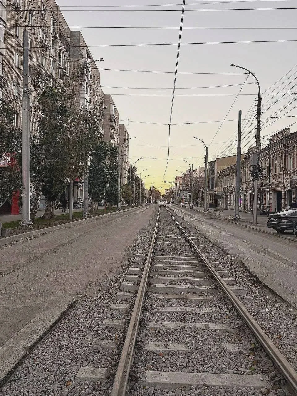 На Советской остались канавы