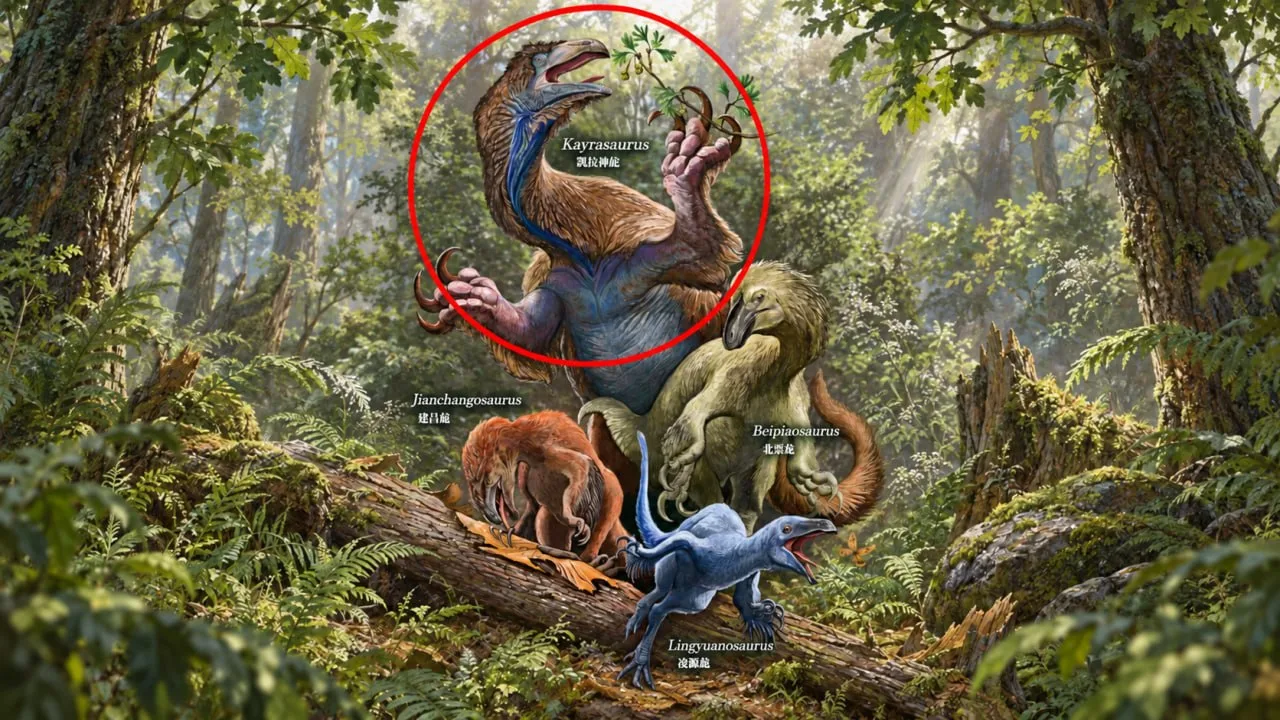 🦖 Новый динозавр с гигантскими когтями
