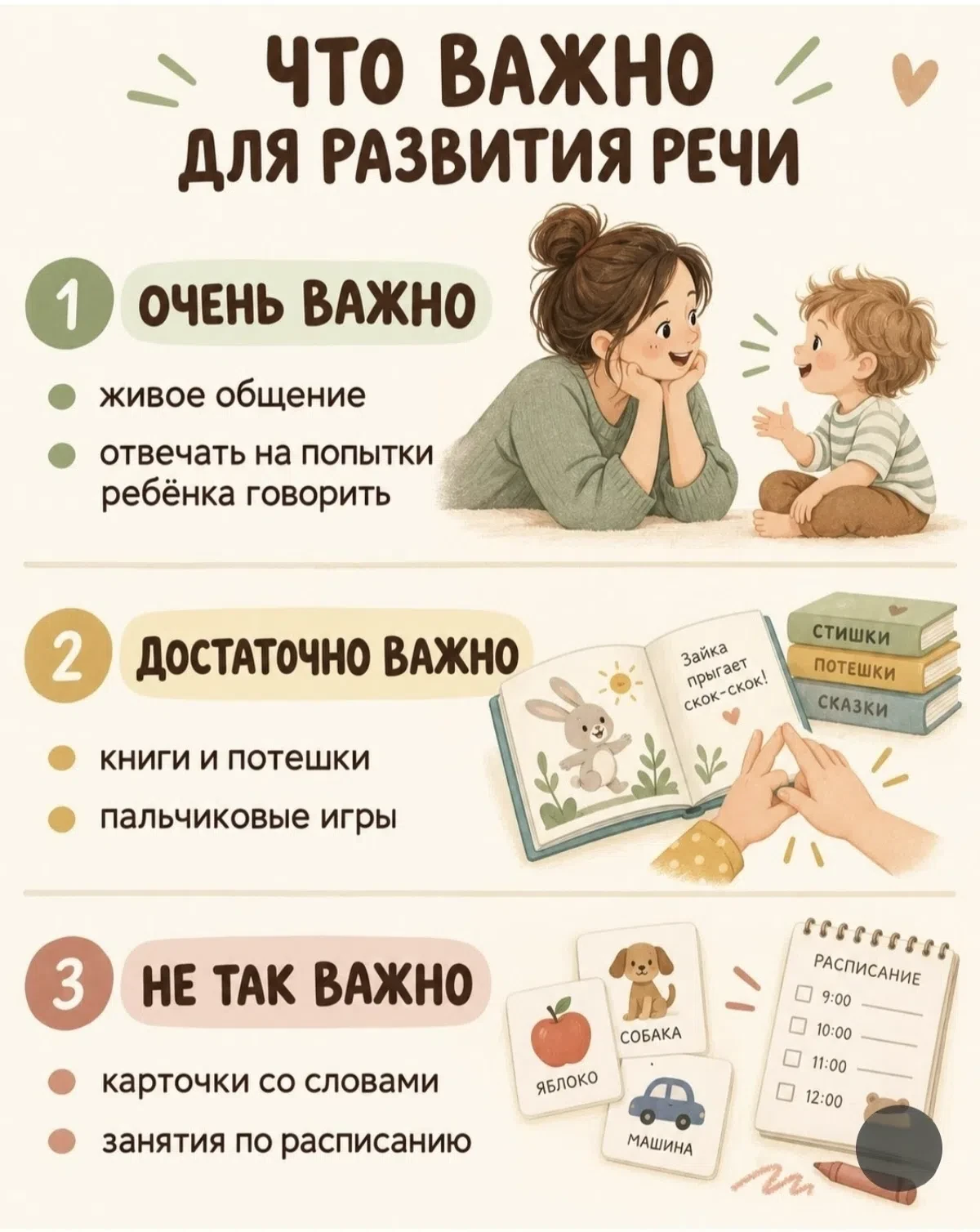 Что ВАЖНО для ребенка!