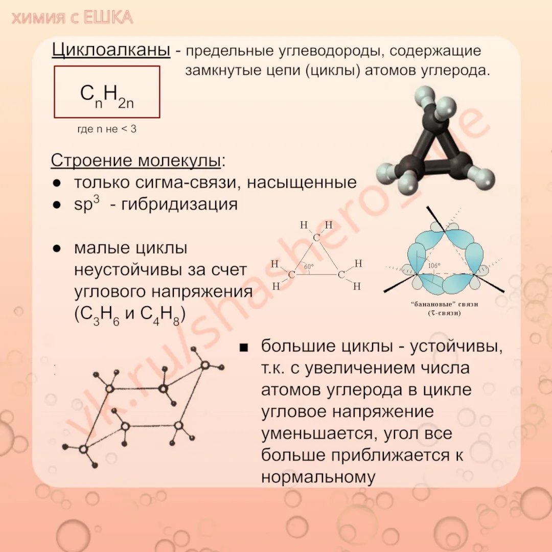 🔺 АЛКАНЫ ЗАГНУЛИСЬ В КОЛЬЦО?