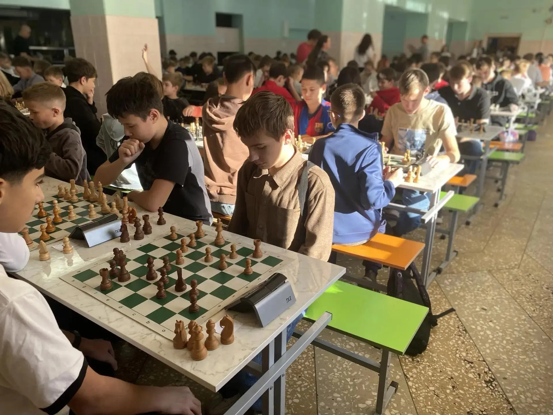 ♟Завершились соревнования по шахматам в рамках муниципального этапа областного турнира ...