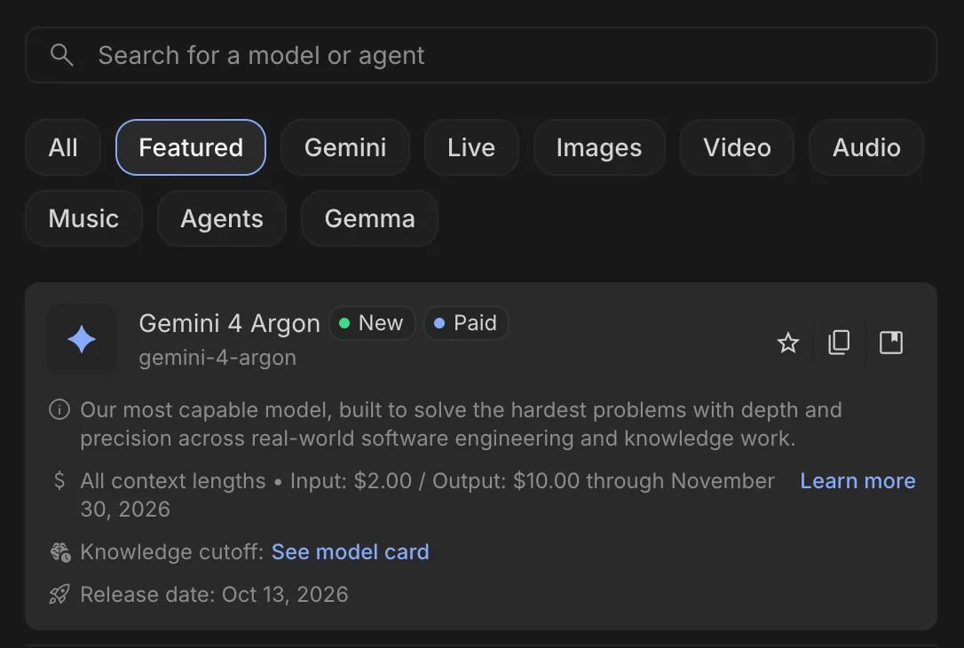 Google вернулся в игру — новая модель Gemini 4 Argon наконец-то вышла. Это первая мощна...