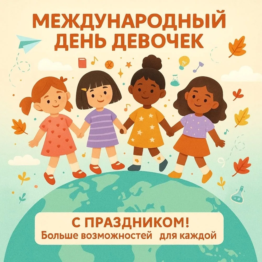 Международный день девочек отмечается ежегодно 11 октября. Этот день был провозглашён Г...