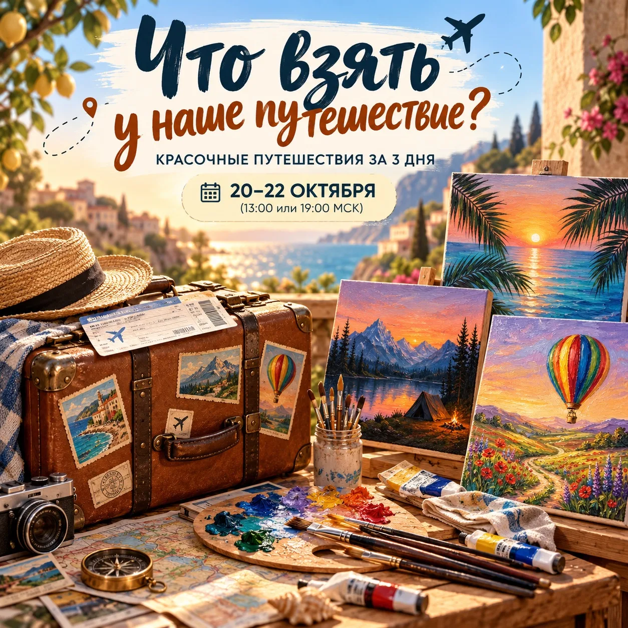 ЧЕМОДАНЫ СОБРАНЫ?