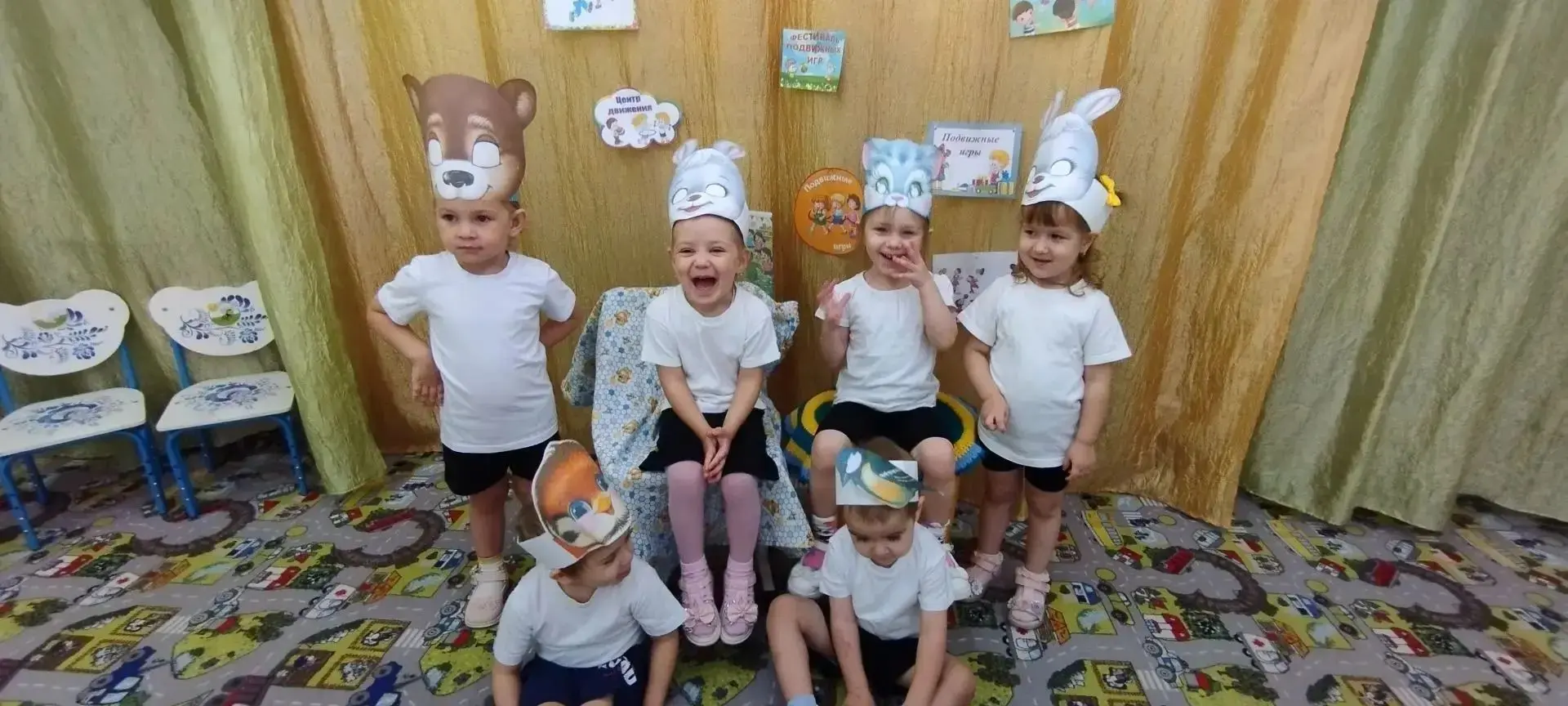 🎉🏅 «Спорт — это весело!»: праздник ловкости и скорости в группе «Солнышко»! 🏅🎉