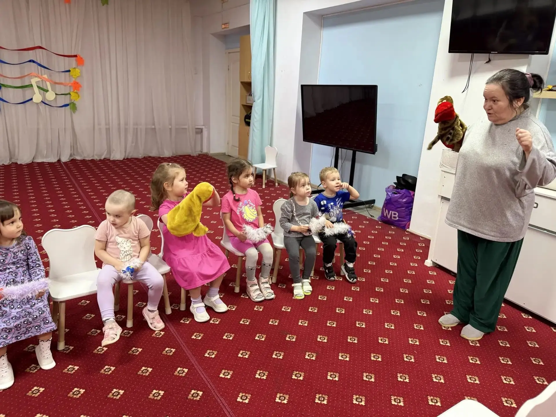 Вечер в дошкольном отделении, это время для важных дел!