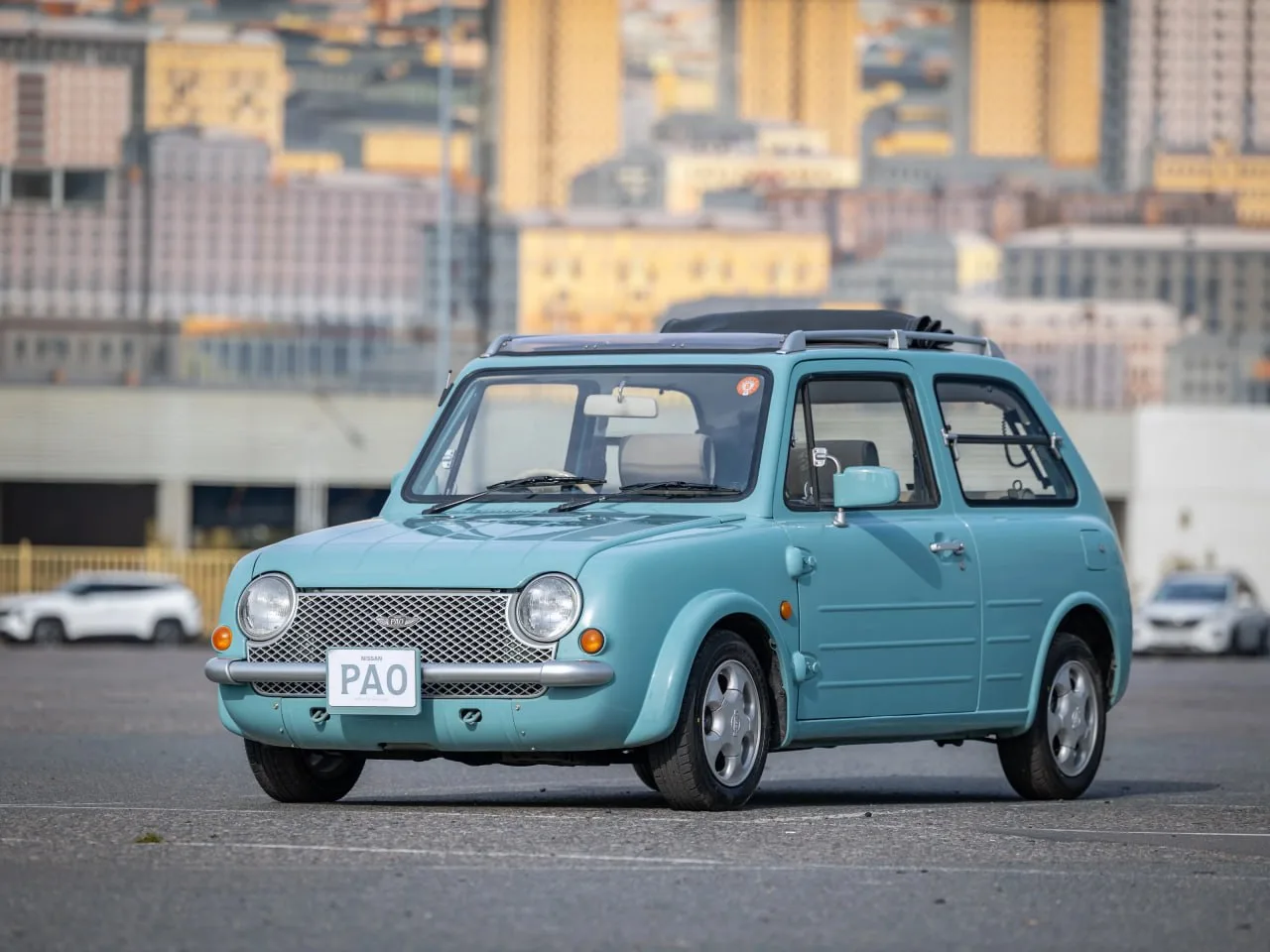 🚙 История японского автомобиля Nissan PAO, который выглядит как машина из прошлого