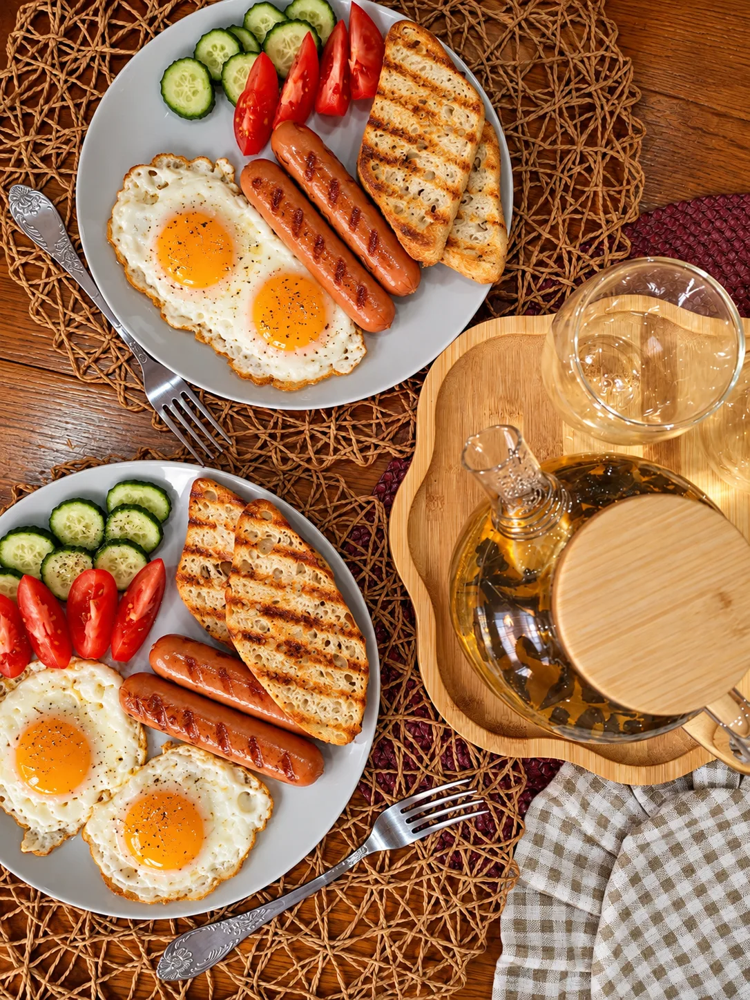 Завтракаем 🍳☕ и мчим на тренировку