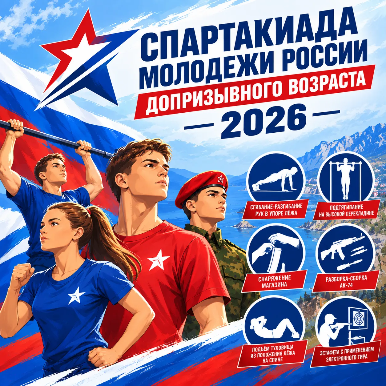 Спартакиада молодежи России допризывного возраста — 2026