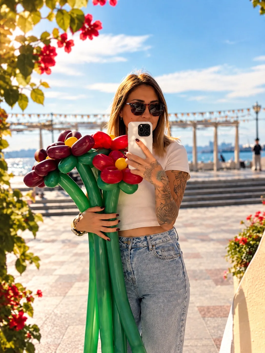 Обычные букеты — это классика. 🌷