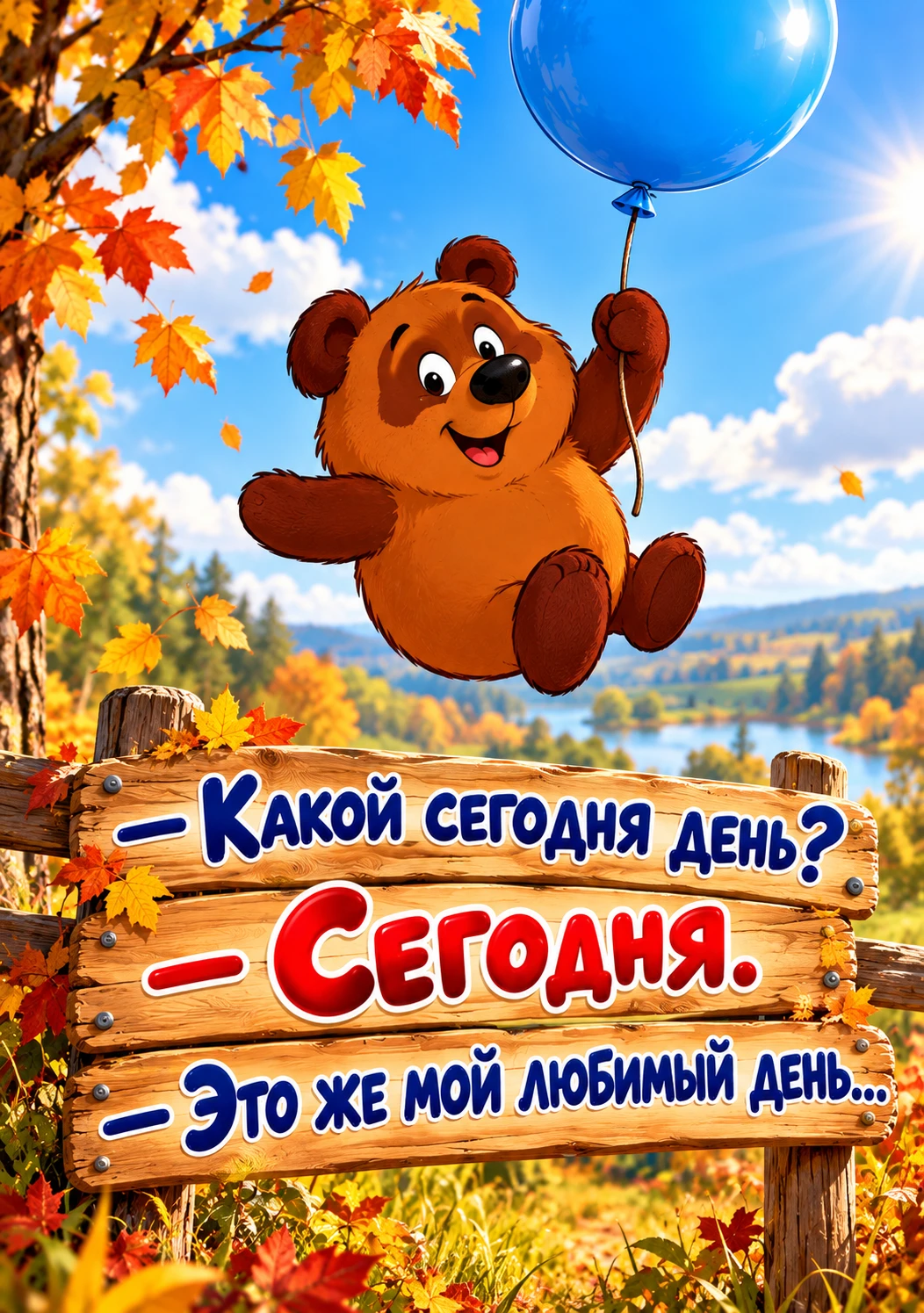 💚💛❤️ Настроение в открытке.