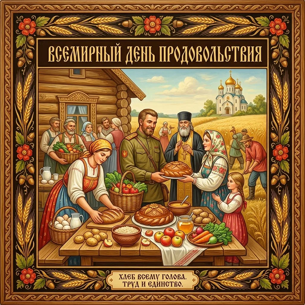 🌍 А также сегодня отмечается Всемирный день продовольствия!