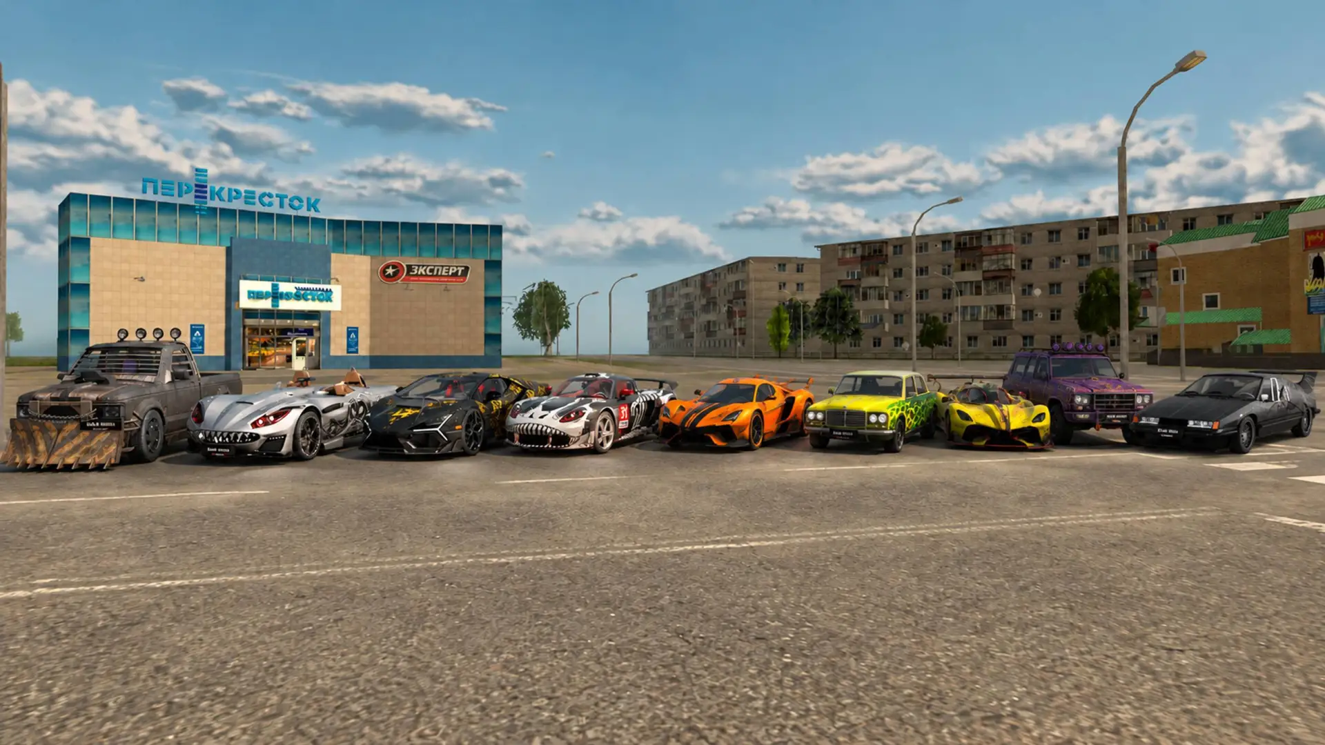 👀 Все новые тачки с грядущего обновления: