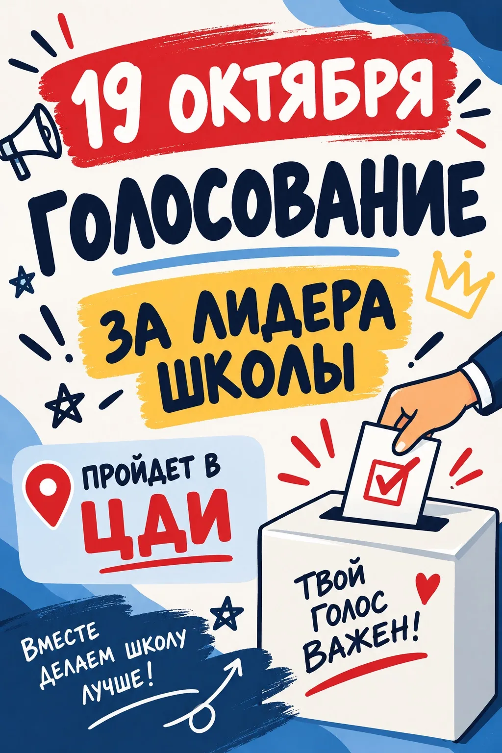 🗳️ Предвыборная кампания в МАОУ СОШ № 86! 🎓