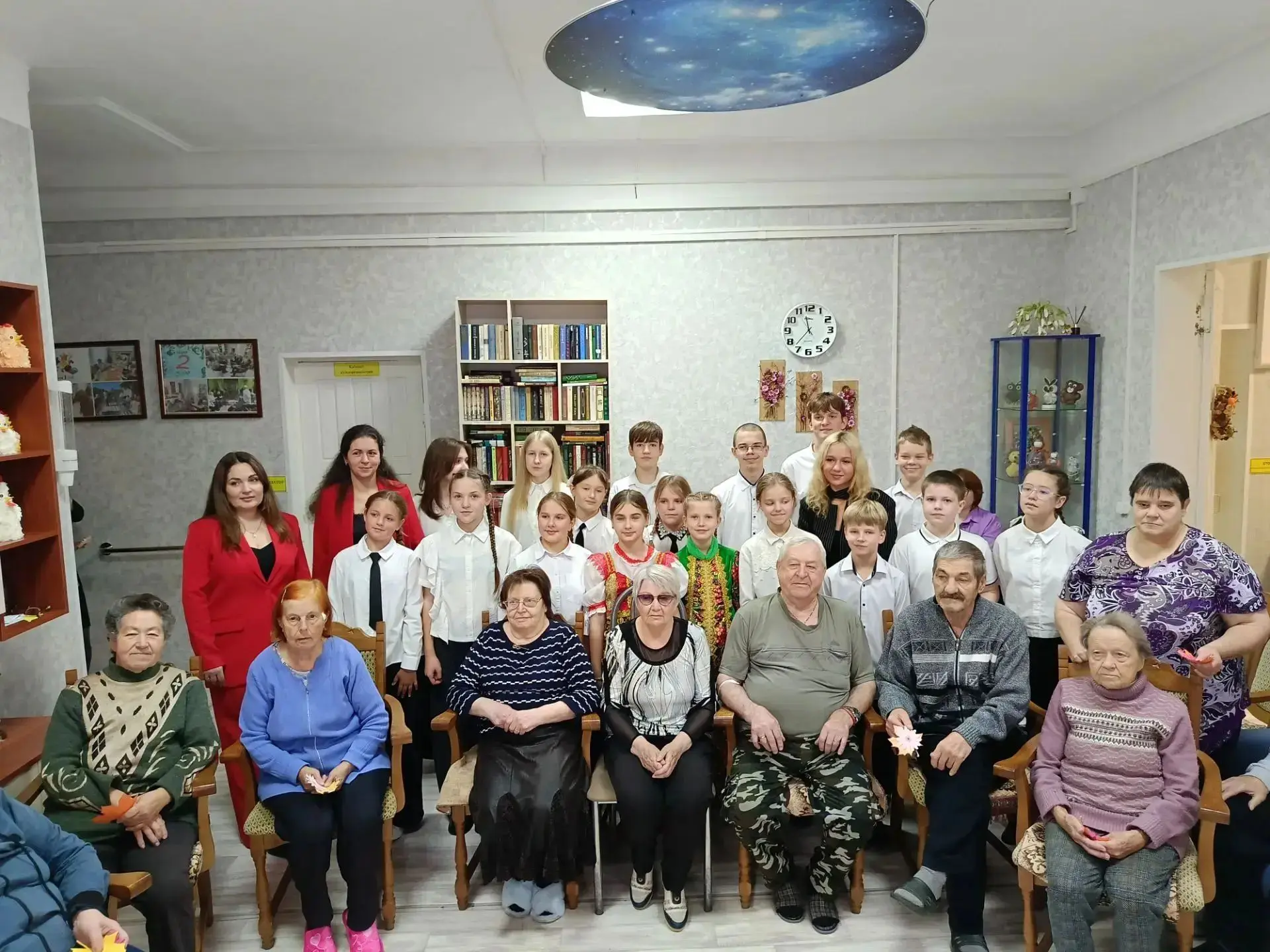 15 октября творческий коллектив обучающихся, учителей и родителей нашей школы посетил о...