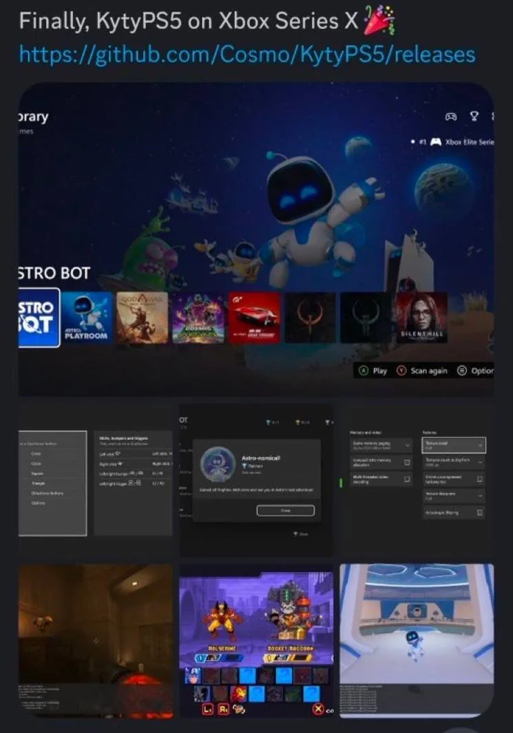 Игры с PS5 теперь можно запустить на Xbox