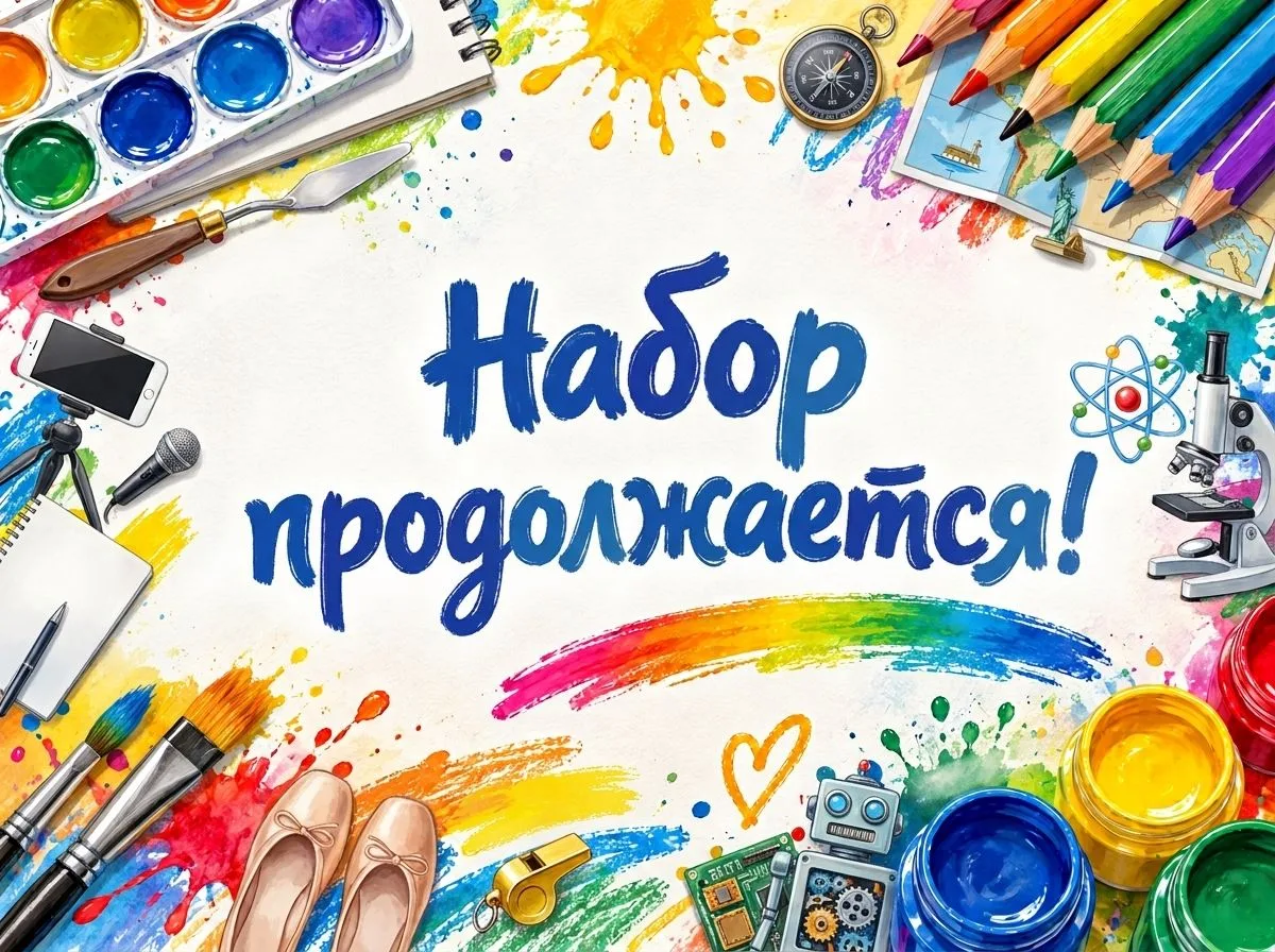 🎨Откройте мир талантов вместе с Большеуковским ЦРТДиЮ!
