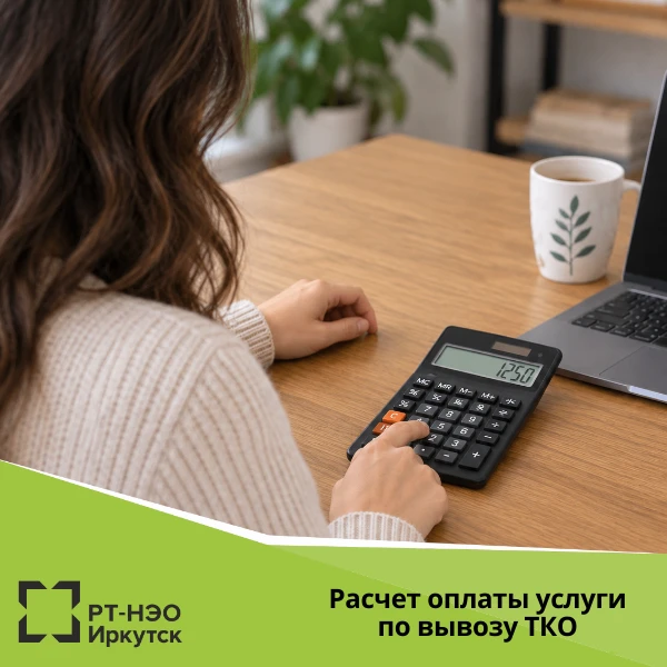 Как производится расчет оплаты услуги по вывозу ТКО?