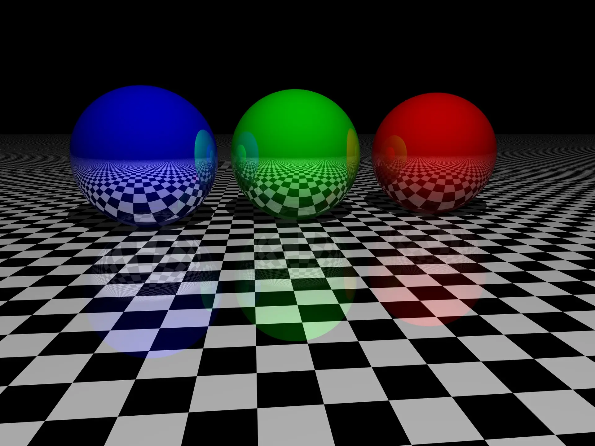🔵🟢🔴Трассировка лучей
