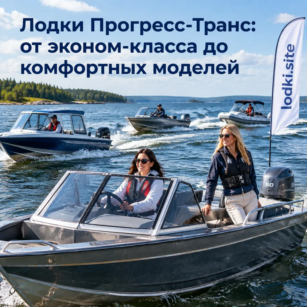 Прогресс-Транс предлагает лодки разного класса и назначения: